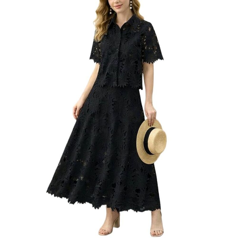 Teodora Womens  2Pc Shirt & Skirt Set